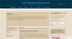 Desktop Screenshot of mycerebellarstrokerecovery.com